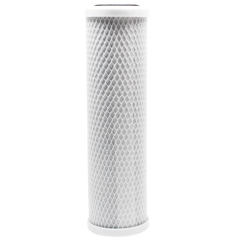 20-Pack Replacement for PurePro EC106-Alkaline Activated Carbon Block Filter – Universal 10 inch Filter for PurePro Alkaline RO System – Denali Pure Brand