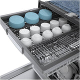 Bosch – 800 Series 24 Top Control Built-In Dishwasher with CrystalDry, Stainless Steel Tub, 3rd Rack, 42 dBa – Stainless steel
