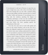 Kobo Libra 2 | eReader | 7 Glare Free Touchscreen | Waterproof | Adjustable Brightness and Color Temperature | Blue Light Reduction | eBooks | WiFi | 32GB of Storage | Carta E Ink Technology | Black
