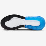 Nike Air Max 270 Women’s Shoes (AH6789-118, White/Black/University Blue) Size 10.5