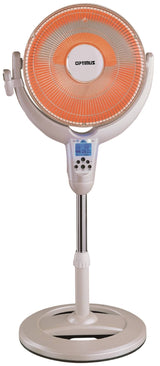Optimus 14×22 Oscillating Pedestal Digital Dish Heater with Remote