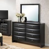 Glory Furniture Marilla 8 Drawer Dresser in Black – G1500-D