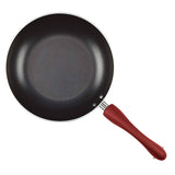 Paula Deen Signature Porcelain 15-Piece Nonstick Cookware Set, Red/Black